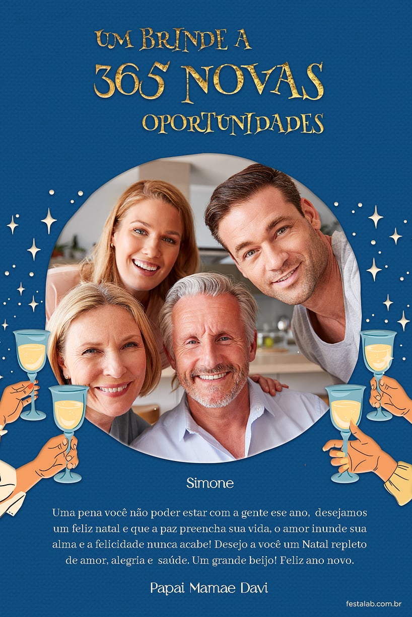 Cartao de Ocasioes especiais - 365 Oportunidades