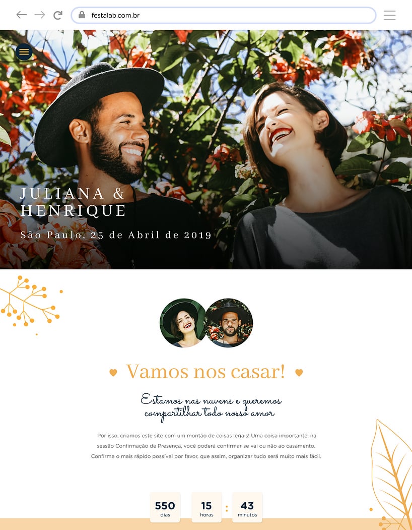 Vibe de Casamento - Elegante